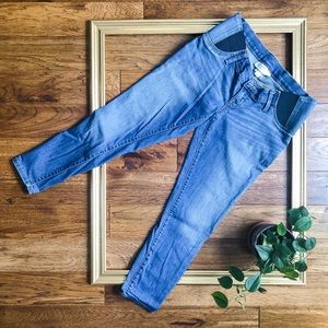 Maternity crop jeans size 2